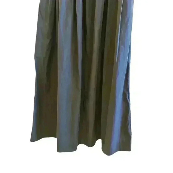 - Rebecca Taylor Sateen A-Line Midi Dress in Navy, Size S. NWT - Picture 2 of 8